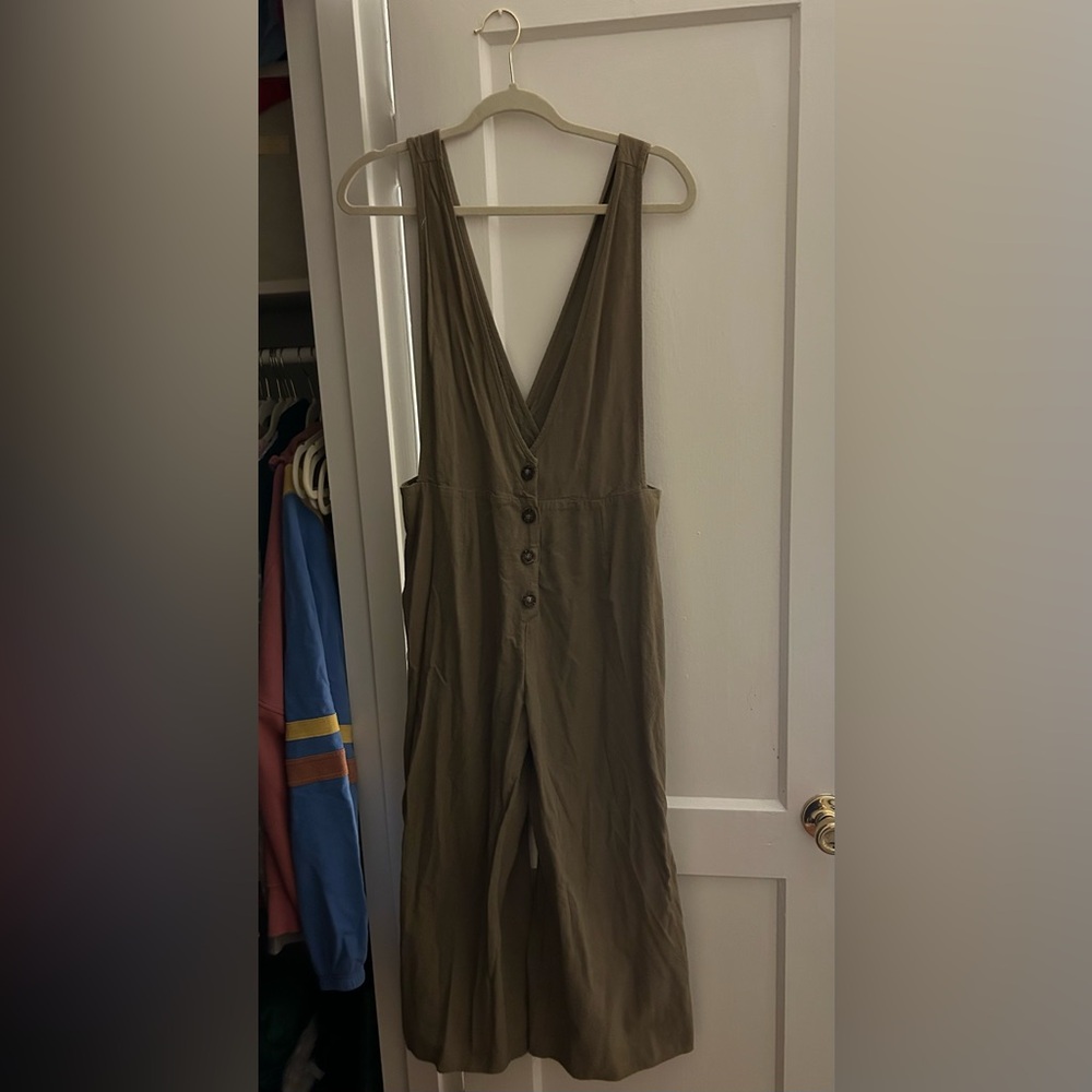 Sienna Sky Olive Jumpsuit